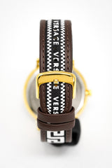 Versace Men's V-Circle Watch Brown VEBQ01619 - Watches & Crystals