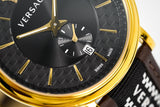 Versace Men's V-Circle Watch Brown VEBQ01619 - Watches & Crystals