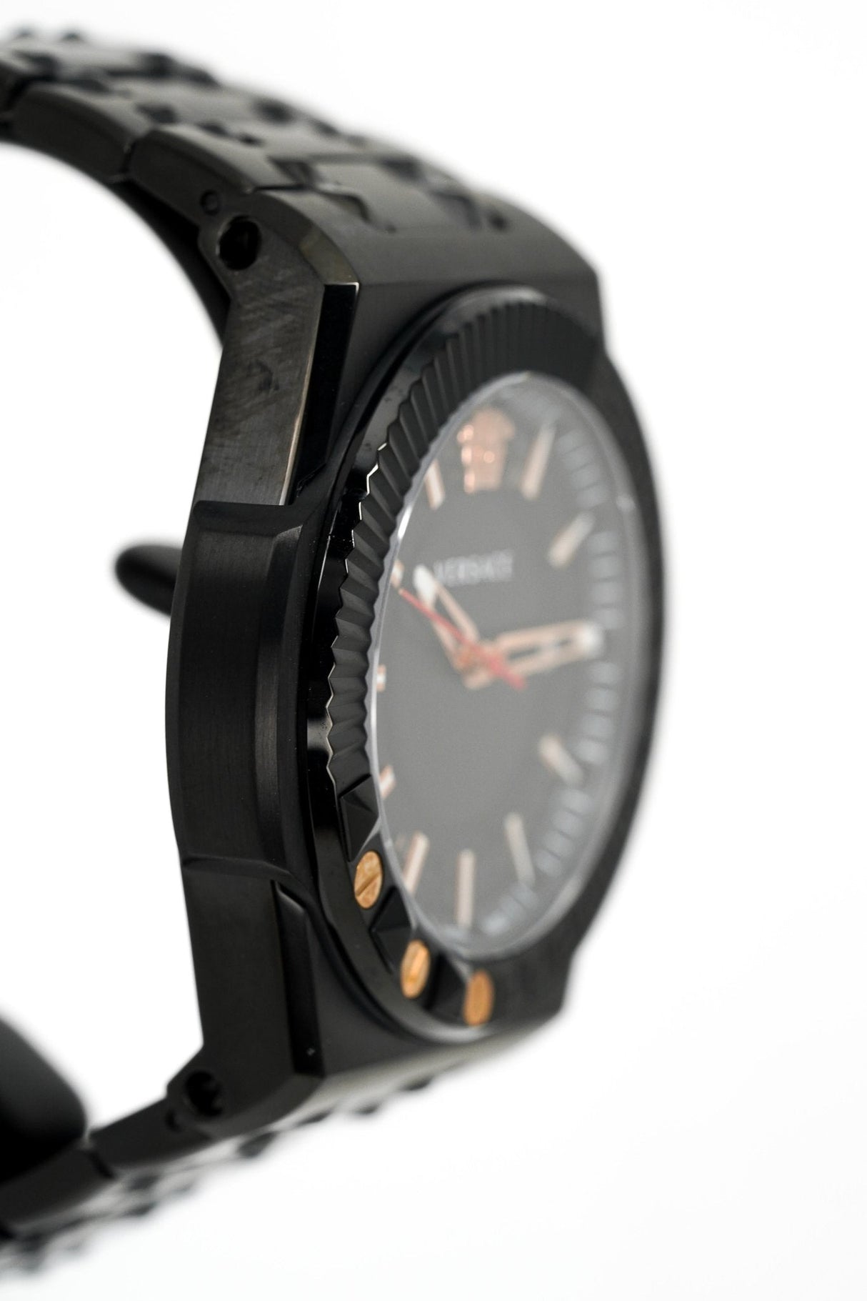 Versace Men's Watch Chain Reaction Black VEDY00719 - Watches & Crystals