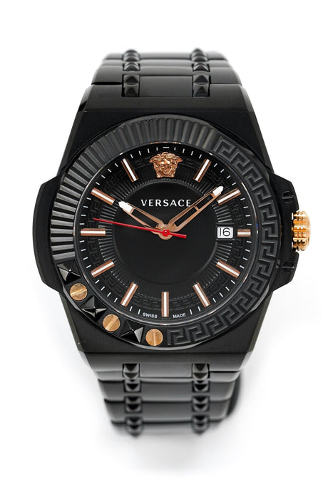 Versace Men's Watch Chain Reaction Black VEDY00719 - Watches & Crystals