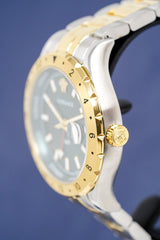 Versace Men's Watch Hellenyium GMT Two-Tone Green V11050015 - Watches & Crystals