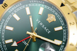 Versace Men's Watch Hellenyium GMT Two-Tone Green V11050015 - Watches & Crystals