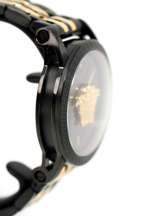 Versace Men's Watch Palazzo Empire Black PVD Two-Tone VERD01119 - Watches & Crystals