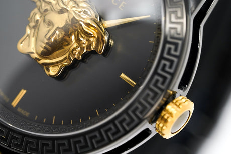 Versace Men's Watch Palazzo Empire Black PVD Two-Tone VERD01119 - Watches & Crystals