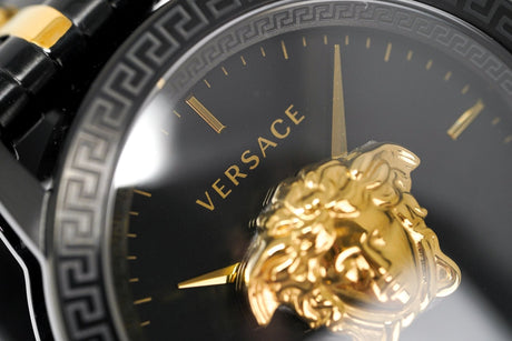 Versace Men's Watch Palazzo Empire Black PVD Two-Tone VERD01119 - Watches & Crystals
