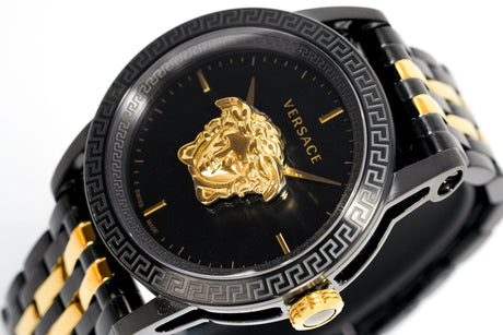 Versace Men's Watch Palazzo Empire Black PVD Two-Tone VERD01119 - Watches & Crystals