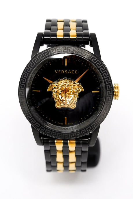 Versace Men's Watch Palazzo Empire Black PVD Two-Tone VERD01119 - Watches & Crystals