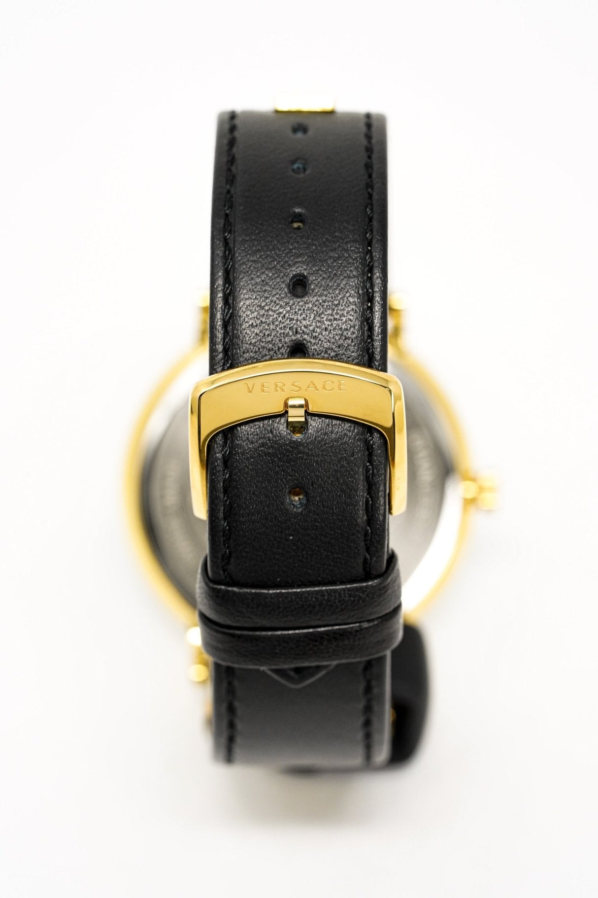 Versace Men's Watch V-Circle Gold Black VBQ050017 - Watches & Crystals