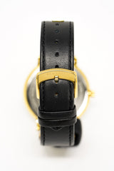 Versace Men's Watch V-Circle Gold Black VBQ050017 - Watches & Crystals