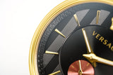Versace Men's Watch V-Circle Gold Black VBQ050017 - Watches & Crystals