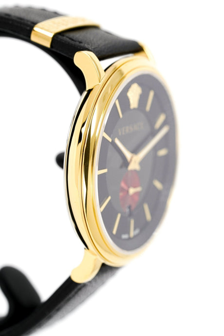 Versace Men's Watch V-Circle Manifesto Black VEBQ00519 - Watches & Crystals