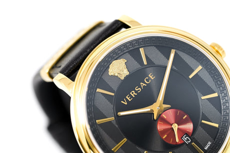 Versace Men's Watch V-Circle Manifesto Black VEBQ00519 - Watches & Crystals