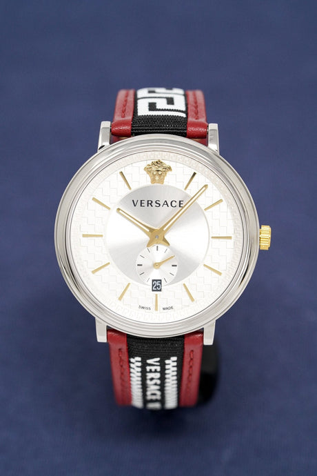 Versace Men's Watch V-Circle Red VEBQ01319 - Watches & Crystals