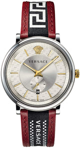 Versace Men's Watch V-Circle Red VEBQ01319 - Watches & Crystals