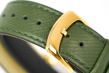 Versace Men's Watch V-Circle Small Seconds Green VBQ030017 - Watches & Crystals