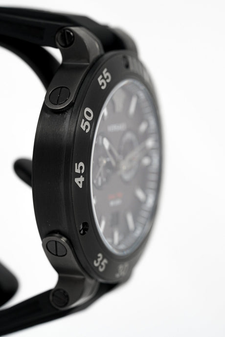 Versace Men's Watch V-Extreme Pro Dual Time Black VCN020017 - Watches & Crystals