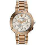 Versace Men's Watch V-Extreme Pro Dual Time Rose Gold VCN050017 - Watches & Crystals