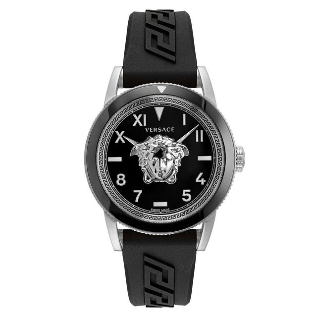 Versace Men's Watch V-Palazzo Black VE2V00122 - Watches & Crystals