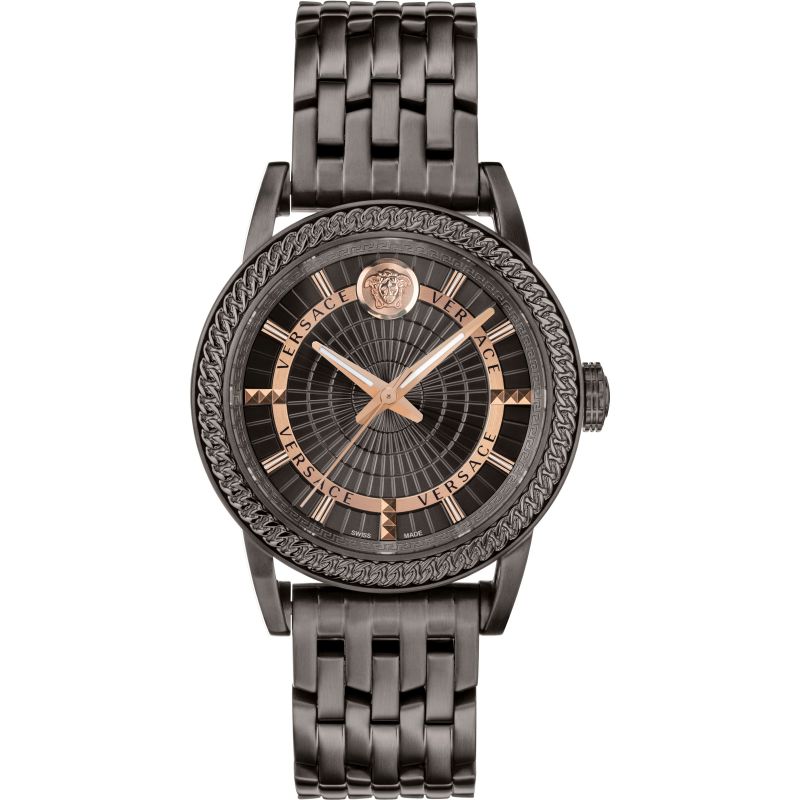 Versace Men's Watch Viamond Black VEPO00520 - Watches & Crystals