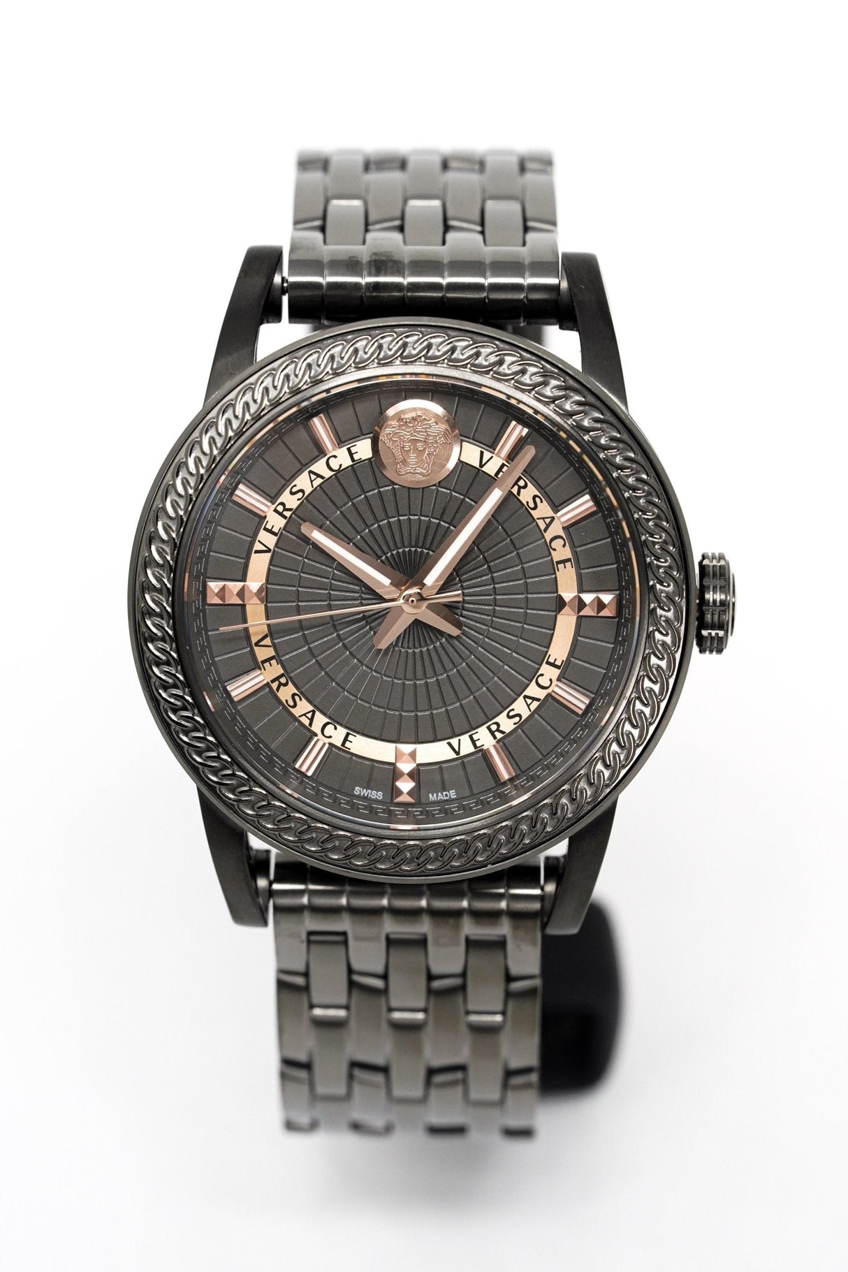 Versace Men's Watch Viamond Black VEPO00520 - Watches & Crystals