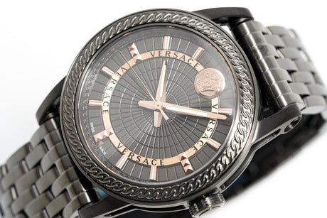 Versace Men's Watch Viamond Black VEPO00520 - Watches & Crystals