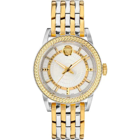 Versace Men's Watch Viamond Two-Tone VEPO00620 - Watches & Crystals