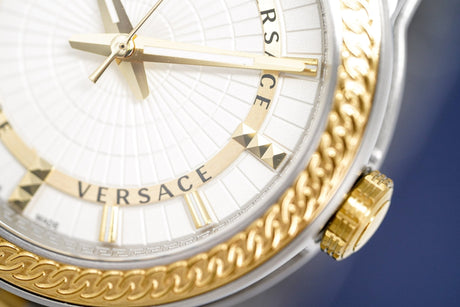 Versace Men's Watch Viamond Two-Tone VEPO00620 - Watches & Crystals