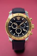 Versace Sporty Chronograph Blue - Watches & Crystals