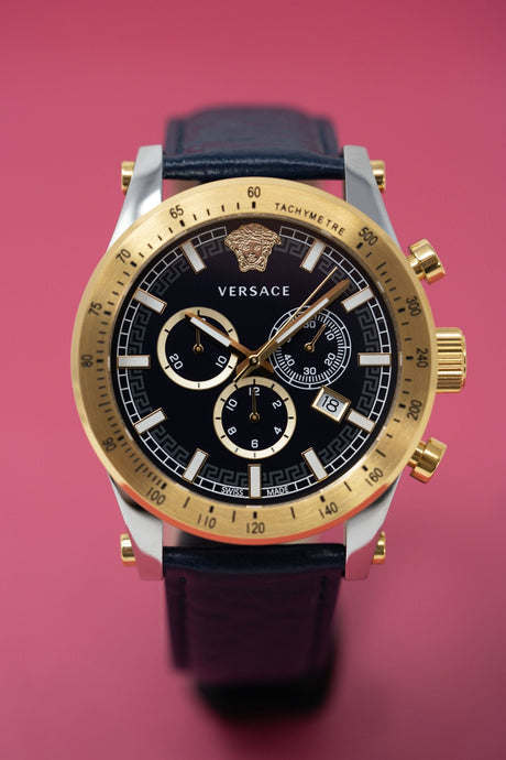 Versace Sporty Chronograph Blue - Watches & Crystals