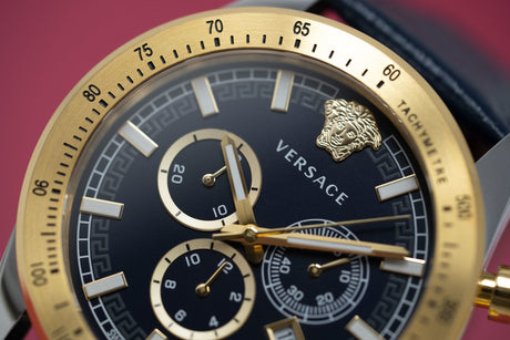 Versace Sporty Chronograph Blue - Watches & Crystals