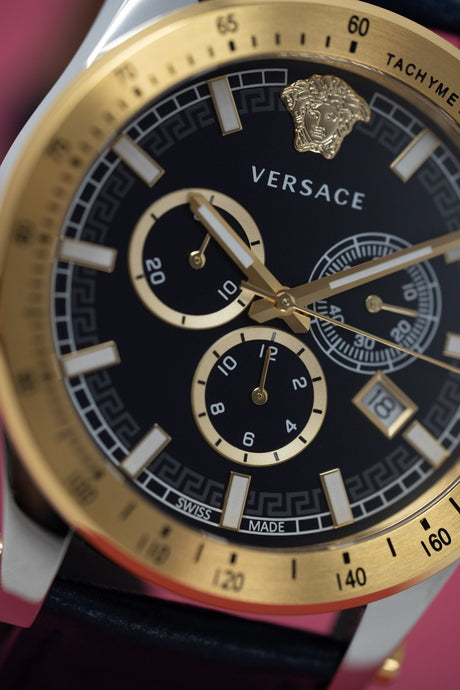 Versace Sporty Chronograph Blue - Watches & Crystals