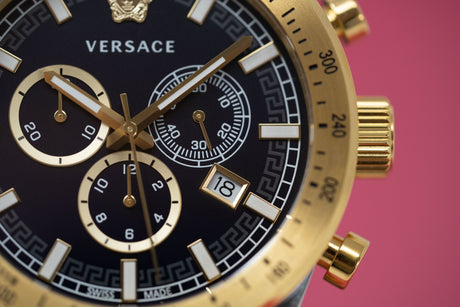 Versace Sporty Chronograph Blue - Watches & Crystals