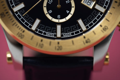 Versace Sporty Chronograph Blue - Watches & Crystals