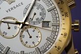 Versace Sporty Chronograph Leather Strap - Watches & Crystals