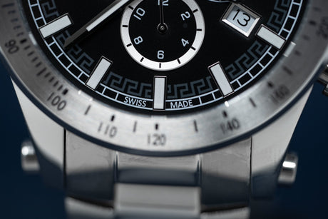 Versace Sporty Chronograph Steel - Watches & Crystals