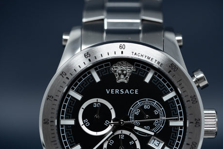 Versace Sporty Chronograph Steel - Watches & Crystals
