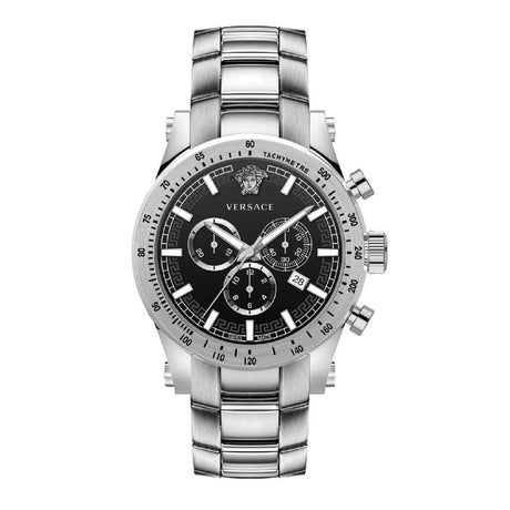 Versace Sporty Chronograph Steel - Watches & Crystals
