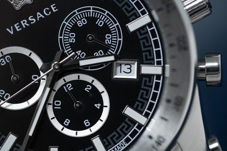 Versace Sporty Chronograph Steel - Watches & Crystals