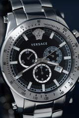 Versace Sporty Chronograph Steel - Watches & Crystals