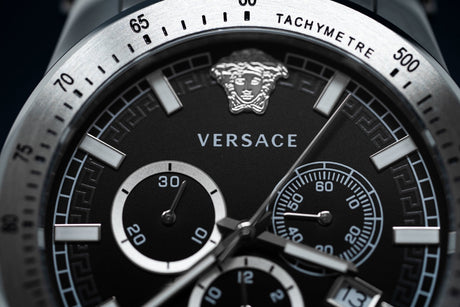 Versace Sporty Chronograph Steel - Watches & Crystals