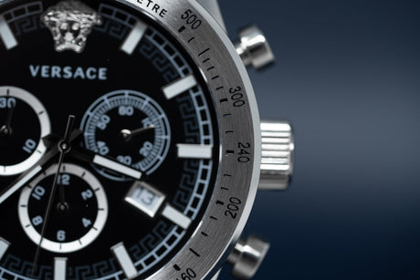 Versace Sporty Chronograph Steel - Watches & Crystals