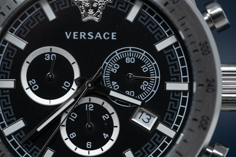 Versace Sporty Chronograph Steel - Watches & Crystals