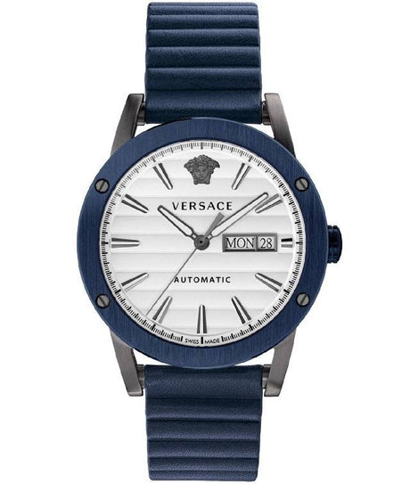 Versace Theros Day Date Blue PVD - Watches & Crystals