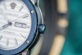 Versace Theros Day Date Blue PVD - Watches & Crystals