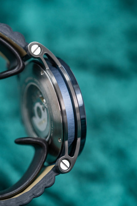 Versace Theros Day Date Blue PVD - Watches & Crystals