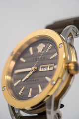 Versace Theros Day Date Brown - Watches & Crystals