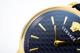 Versace V-Circle 38mm Blue Gold VE8104522 - Watches & Crystals