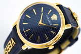 Versace V-Circle 38mm Blue Gold VE8104522 - Watches & Crystals