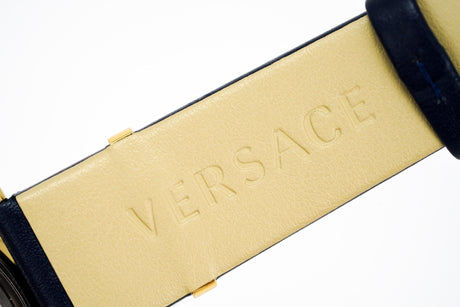 Versace V-Circle 38mm Blue Gold VE8104522 - Watches & Crystals