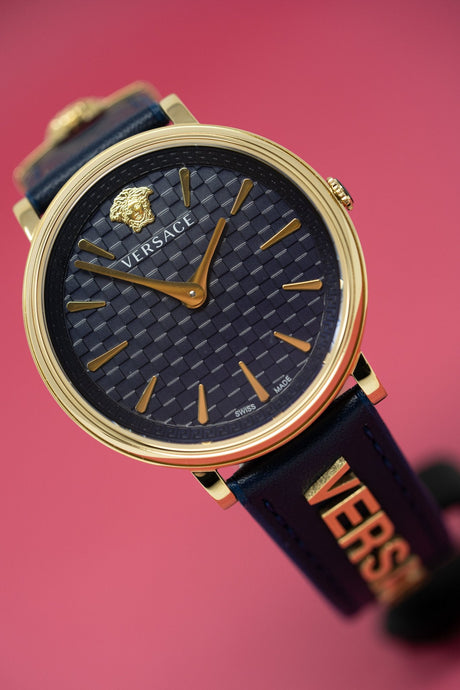 Versace V-Circle Blue - Watches & Crystals